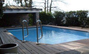 Piscina in acciaio inox