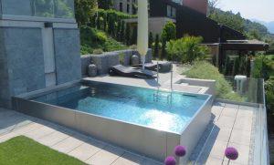 Piscina in acciaio inox Artepool