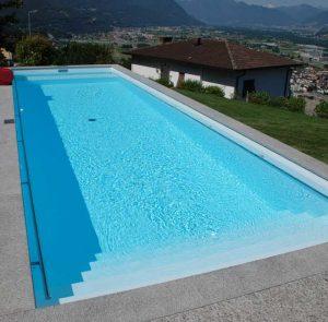 Piscina acciaio inox