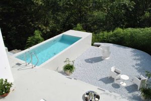 Piscina in cemento armato resinata - Sonvico