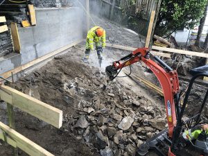 Cantieri difficili - Costruzione piscina Locarno Ticino