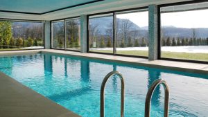 Piscina in cemento armato Mendrisio