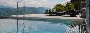 Nuova piscina in acciaio inox Mendrisio