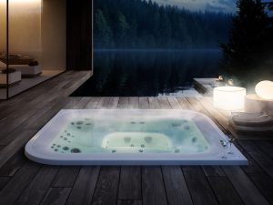 vasca idromassaggio Jacuzzi di design Bellinzona