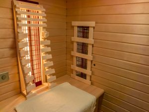 saune infrarosso - Sauna prefabbricata con lampade a infrarosso Ticino