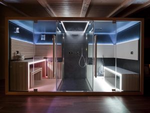 saune combinate - Sauna finlandese e bagno turco Jacuzzi